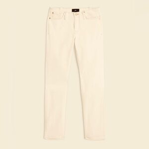 7 For All Mankind Off-White/ Cream Denim low cigarette style! Ankle length NWOT